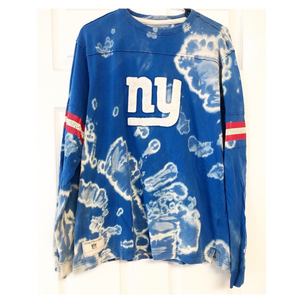 Vintage New York Giants Tie Dyed Longsleeve